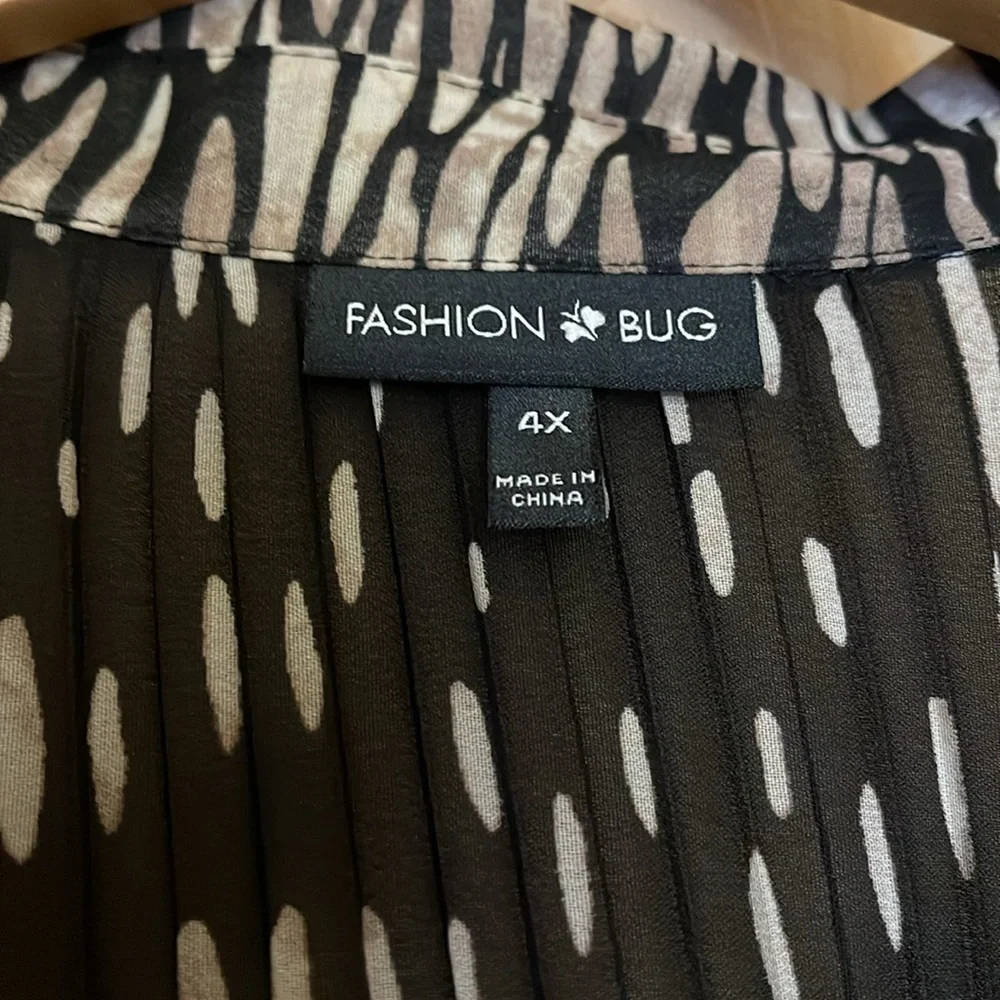 Animal Print Size 4X EUC - Picture 8 of 12